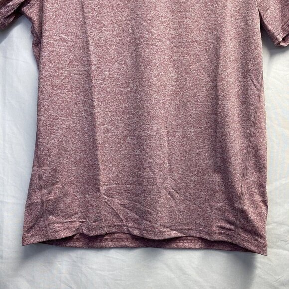 LEDING Athletic Crew Neck Short Sleeve T-Shirt Men Small Red/Black 2Pack New - Picture 16 of 16